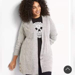 Open front cozy cardigan